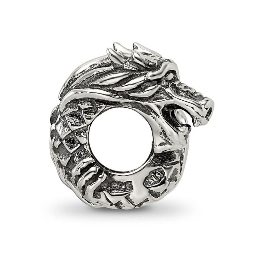 Kazi Luxury Sterling Silver Reflections Dragon Be… - image 2